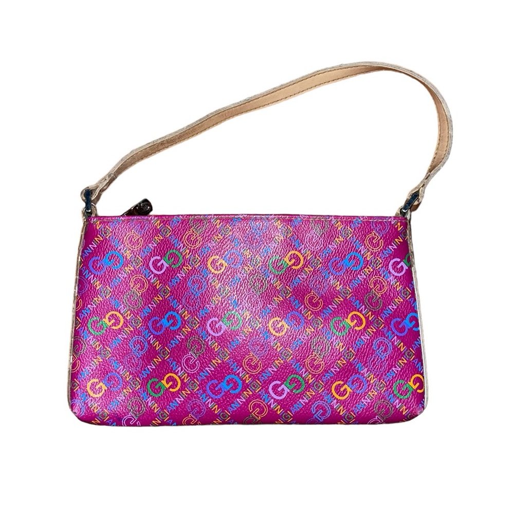 Barbie Pink Vintage Giannini Small Shoulder Bag 90s Y2K - Picture 2 of 8